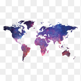 水墨世界地图