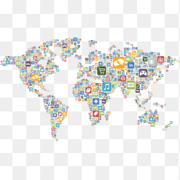 图标世界地图