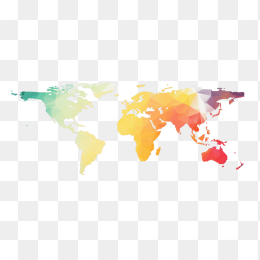 马赛克世界地图