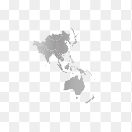 矢量亚洲地图