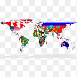 国旗世界地图