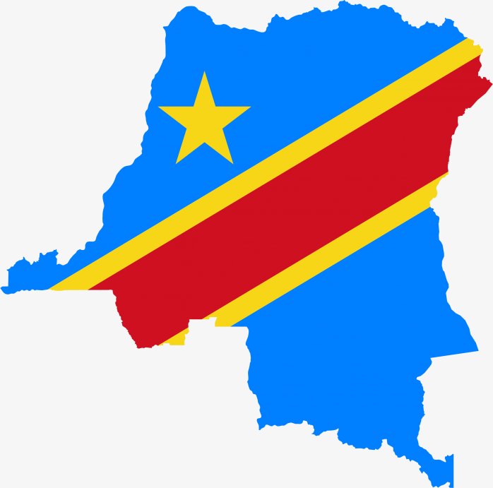 刚果民主共和国地图