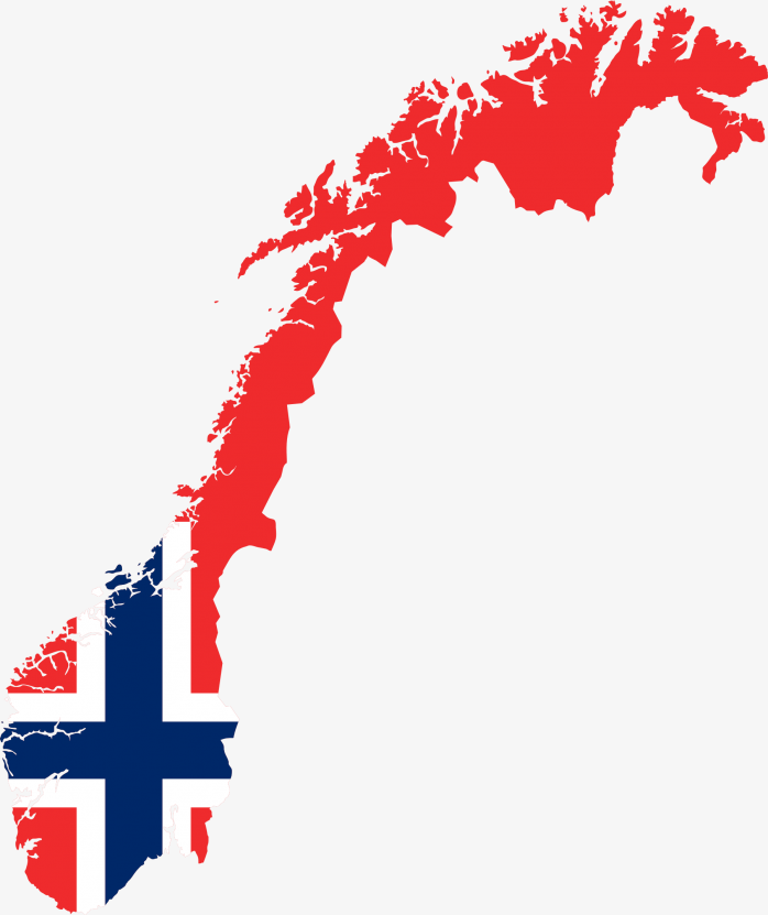 挪威地图
