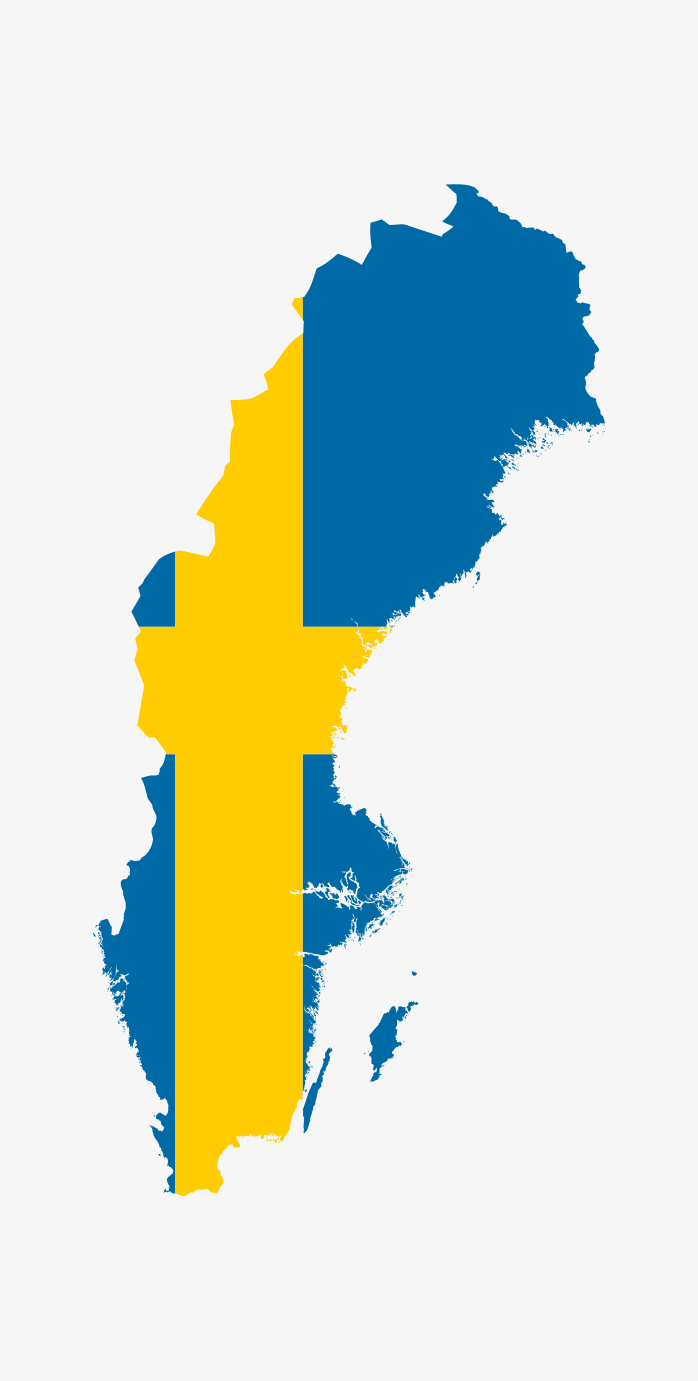 瑞典地图