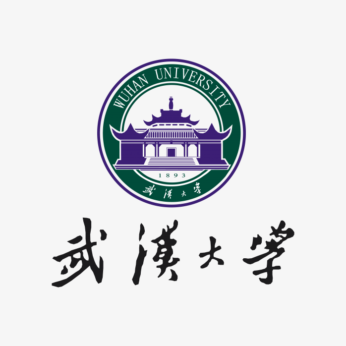高清武汉大学logo
