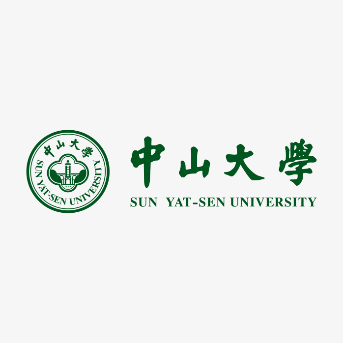 高清中山大学标志