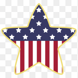美国国旗星星