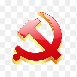 快图网独家正版原创立体红色党徽