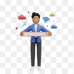 3D商务人物