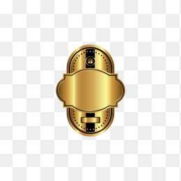 金色欧式标签