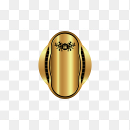 金色欧式标签