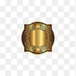 金色欧式标签
