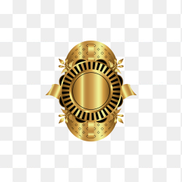 金色欧式标签