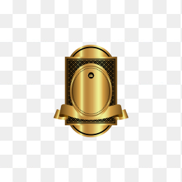 金色欧式标签