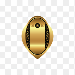 金色欧式标签