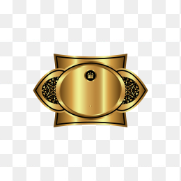金色欧式标签