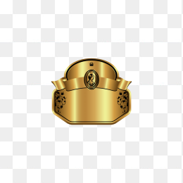 金色欧式标签