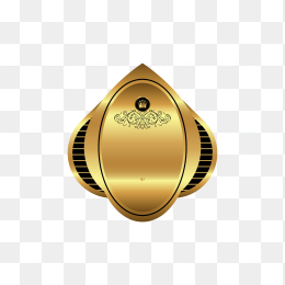金色欧式标签