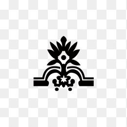 欧式对称花纹
