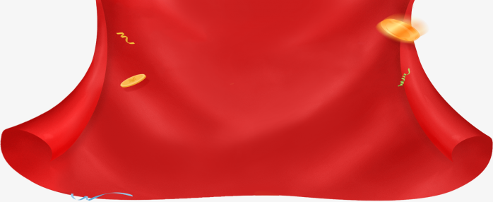开工大吉  喜庆的红布促销广告桌子红布背景节庆开业产品展示背景 卷边布卷边红布 