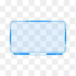 快图网独家原创蓝色科技边框