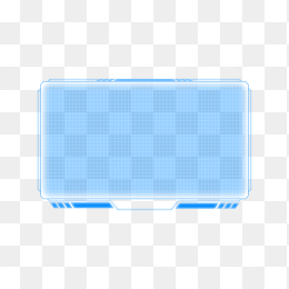 快图网独家原创蓝色网格科技边框
