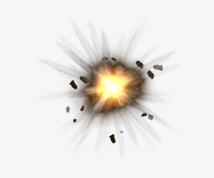爆炸碎片效果