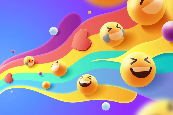 3D表情背景