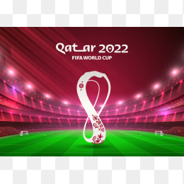 2022卡塔尔世界杯logo海报