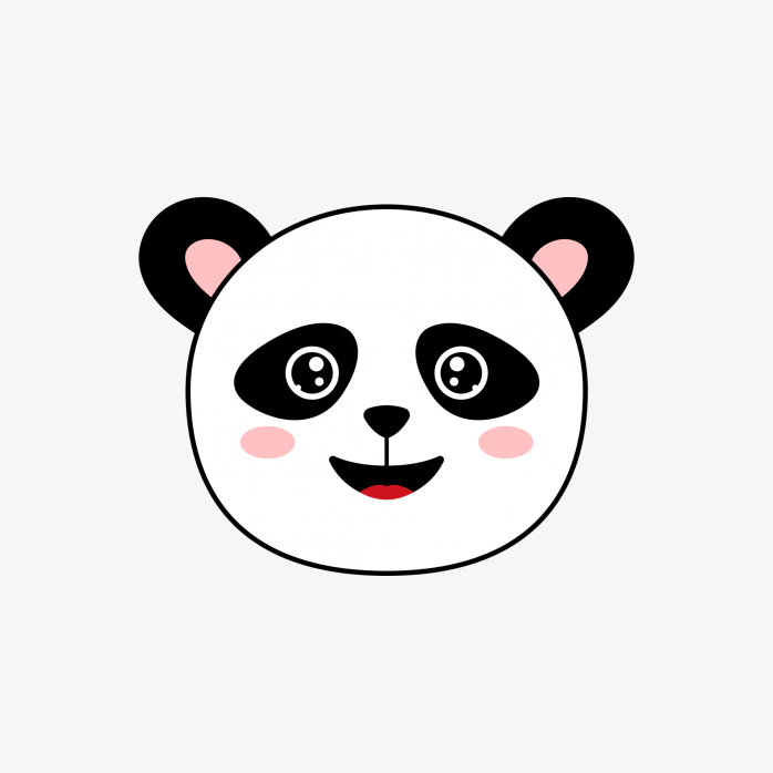 熊猫开心表情