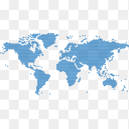 点阵世界地图