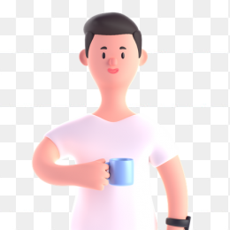 喝茶的男人