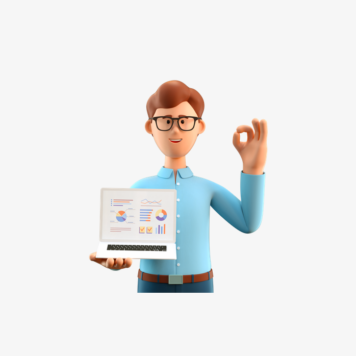3D商务男士