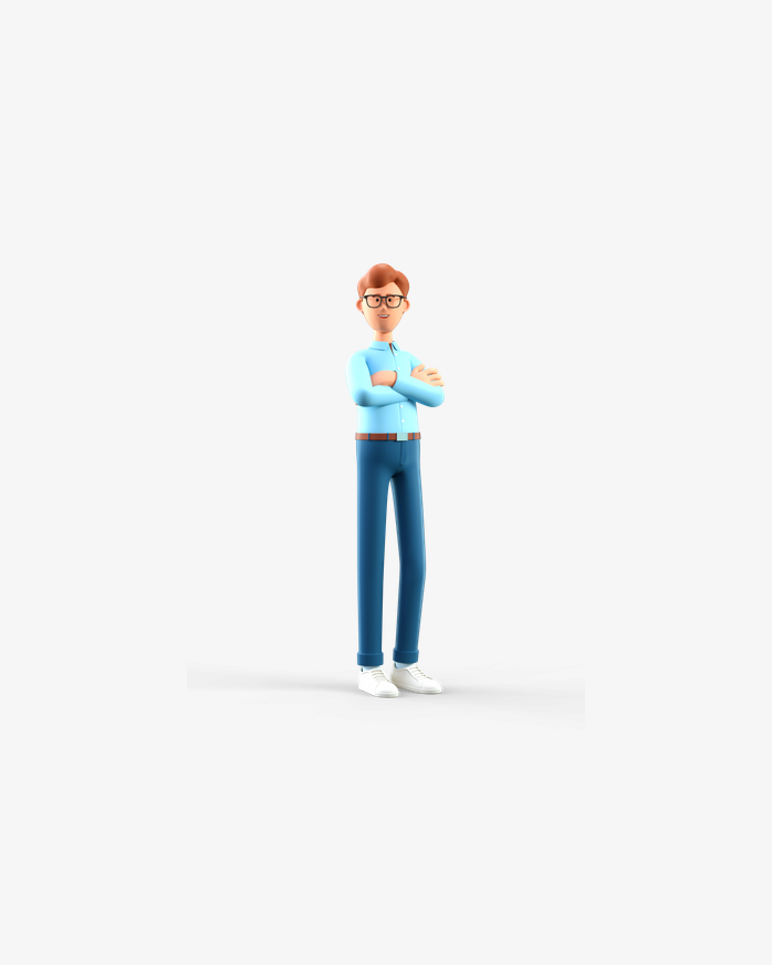 3D商务男士