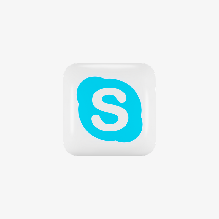 skype 图标