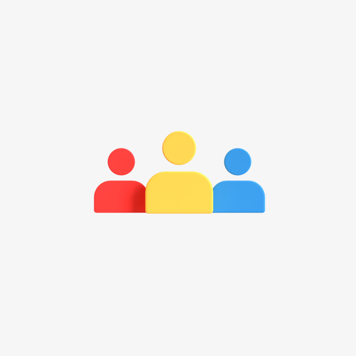 3D团队图标