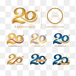 20周年字体设计