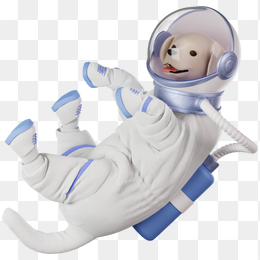 卡通太空狗