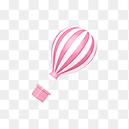 粉色热气球礼盒