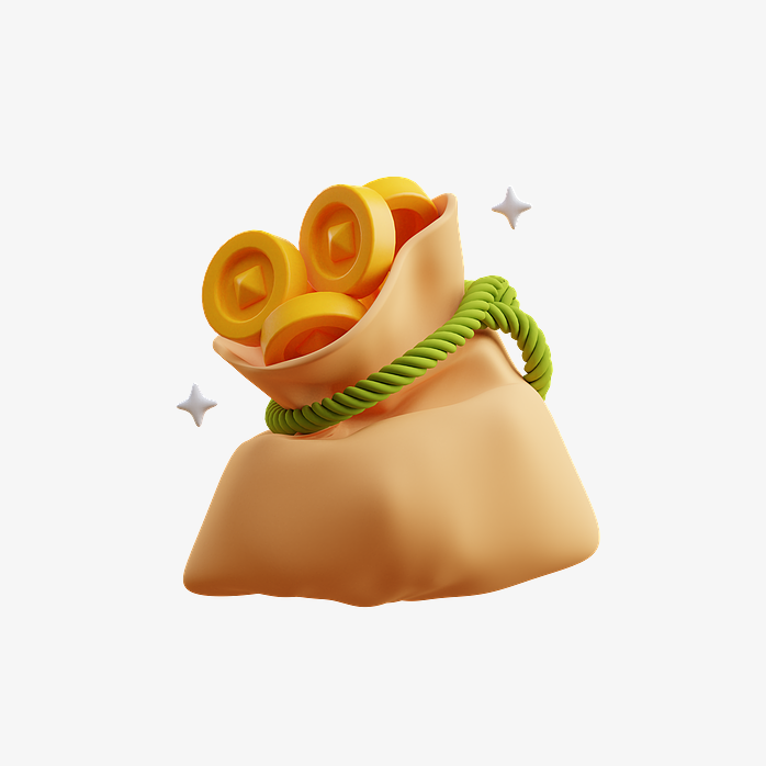 3D钱袋