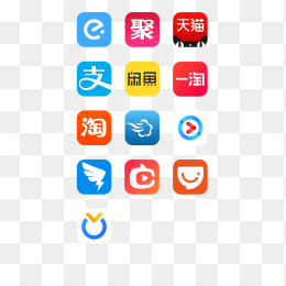 阿里巴巴旗下APP图标集合