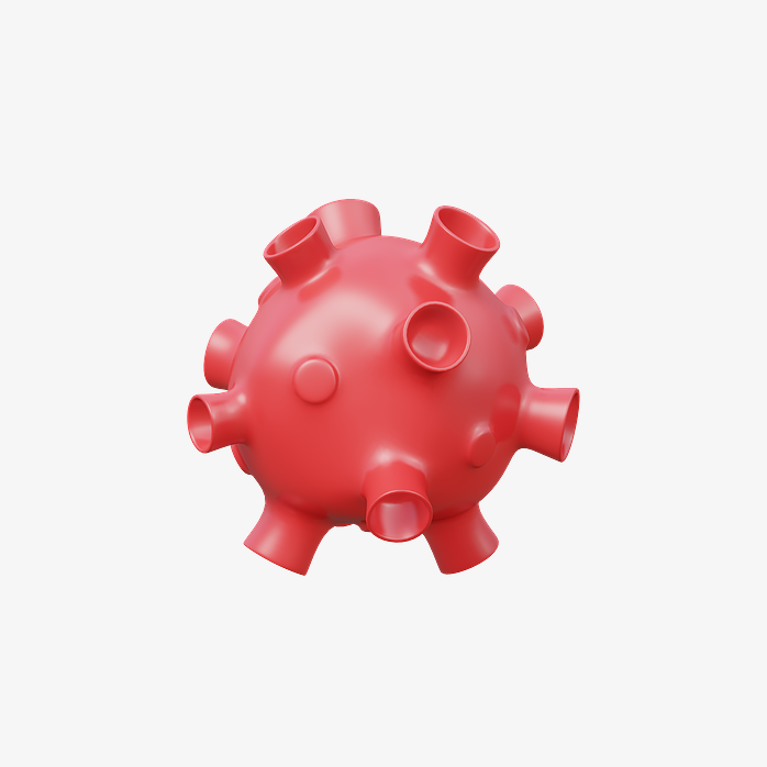 3D新冠病毒