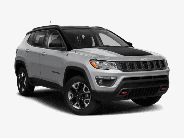 灰色jeep指南者越野汽车