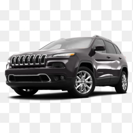黑色jeep自由光SUV汽车png