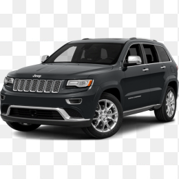 黑色jeep大切诺基大型SUV越野车