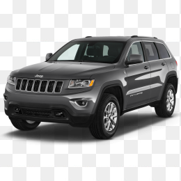 黑色jeep大切诺基大型SUV越野车