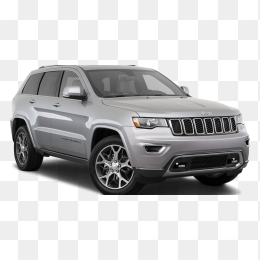 灰色jeep大切诺基免抠图