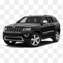 黑色jeep大切诺基免抠图
