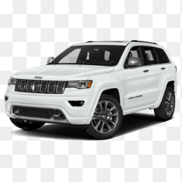 白色jeep大切诺基免抠图