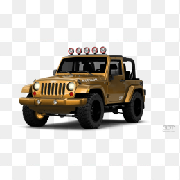 jeep牧马人敞篷越野车
